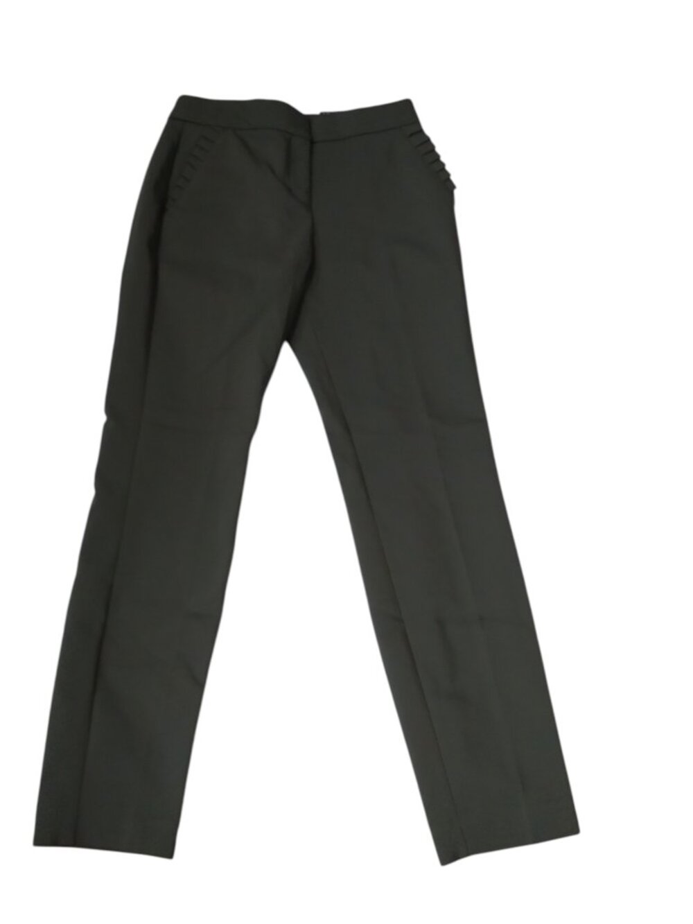 Express  Ankle Columnist Mid-Rise Size 00 Tapered Leg Green Pants Office  Work